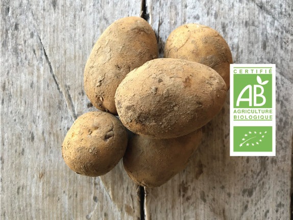 Pomme de terre bio label - Fort & Vert